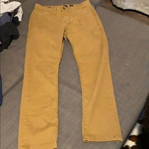 Lucky brand brown athletic chino